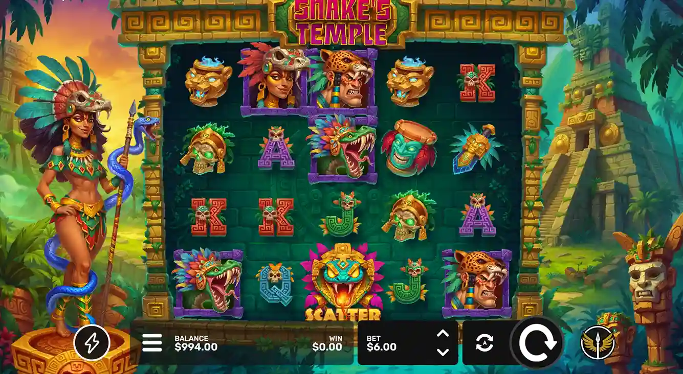 Snake Temple Slot Overview
