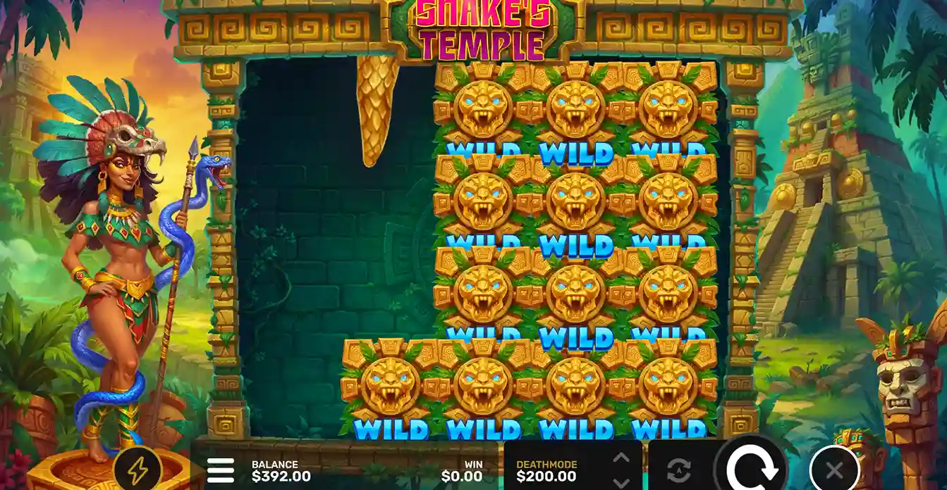 Snake Temple RTP, Volatility and Maximum Win